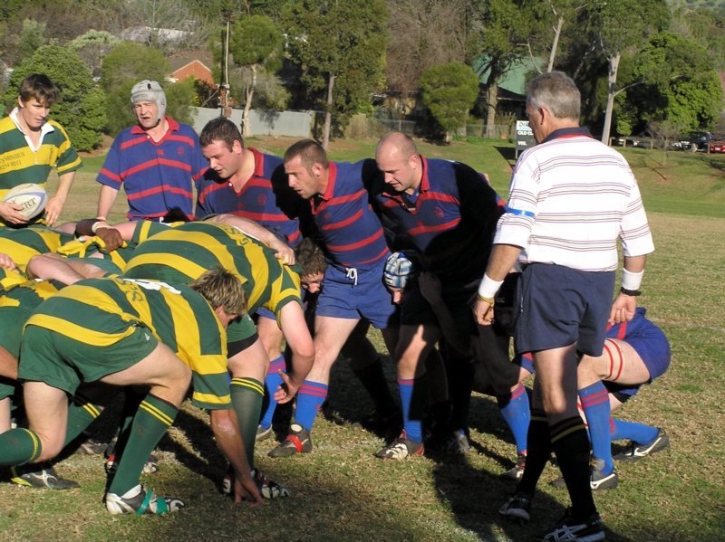 1st XV - scrum